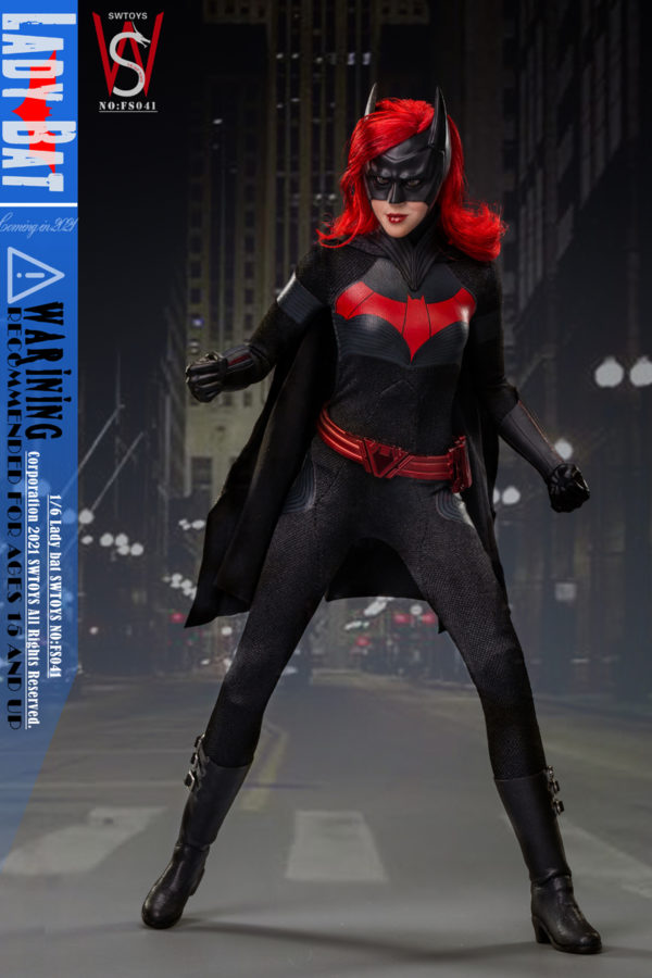 SWTOYS 1/6 NO FS041 Lady Bat Action Figure Model - Image 7