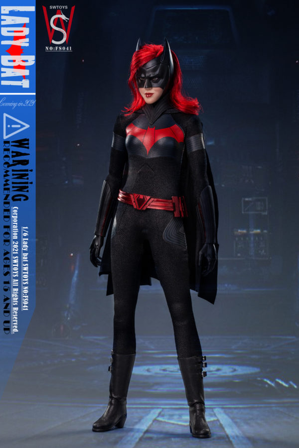 SWTOYS 1/6 NO FS041 Lady Bat Action Figure Model - Image 6