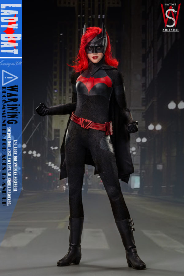 SWTOYS 1/6 NO FS041 Lady Bat Action Figure Model - Image 3