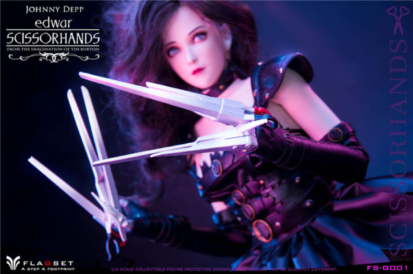 Scissorhands Eva G001 1/6 female soldier model male gift - Image 3