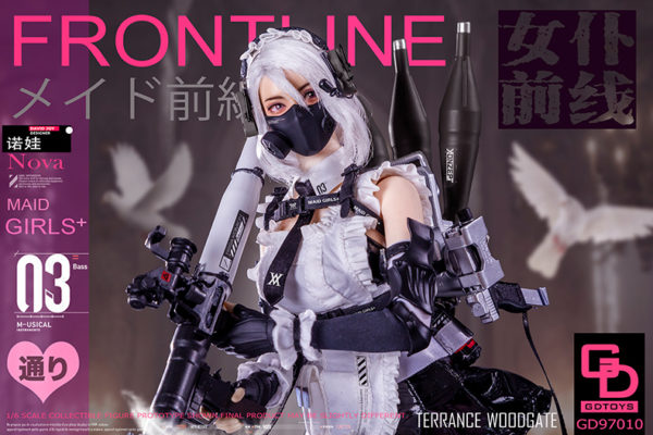 1/6 Soldier Figure Model Maid Frontline 3rd Bullet Nova NOVA Movable Eyes GD97010 - Image 13