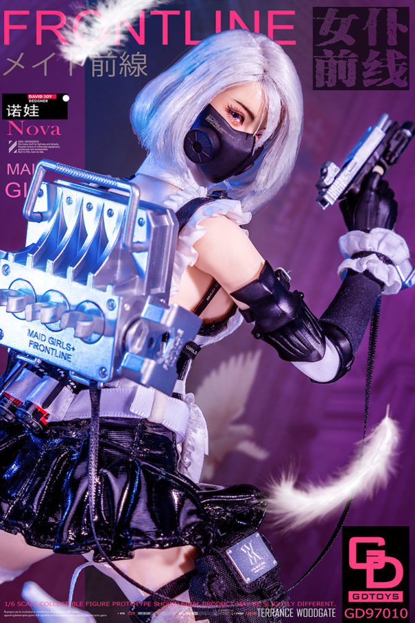 1/6 Soldier Figure Model Maid Frontline 3rd Bullet Nova NOVA Movable Eyes GD97010 - Image 9