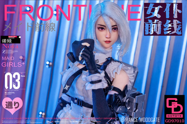 1/6 Soldier Figure Model Maid Frontline 3rd Bullet Nova NOVA Movable Eyes GD97010 - Image 19