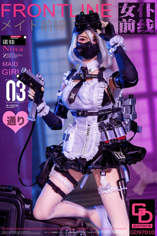 1/6 Soldier Figure Model Maid Frontline 3rd Bullet Nova NOVA Movable Eyes GD97010 - Image 2