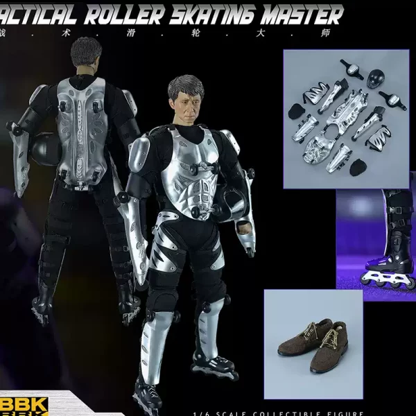 1/6 Soldier Figure Model Tactical Roller Skating Master BBK020 Action Figure Ornament Toy - Image 14