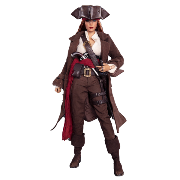 1/6 Soldier Figure Pirates of the Caribbean Captain Sophia BBK017 Jointed Action Figure - Image 5