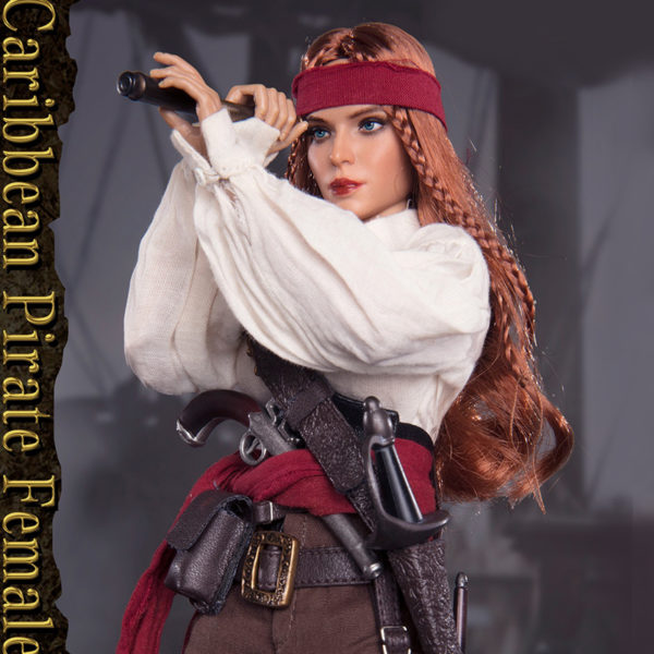 1/6 Soldier Figure Pirates of the Caribbean Captain Sophia BBK017 Jointed Action Figure - Image 2