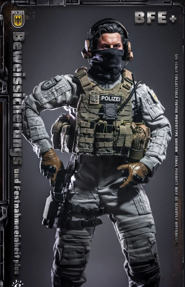 1/6 Soldier Model BFE + German Anti-Terrorism Police Special Operations Commando KT8008 - Image 4