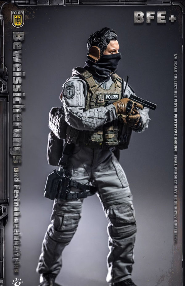 1/6 Soldier Model BFE + German Anti-Terrorism Police Special Operations Commando KT8008 - Image 3