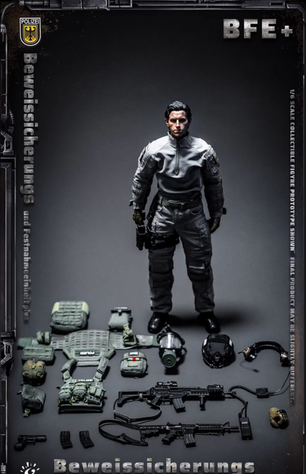 1/6 Soldier Model BFE + German Anti-Terrorism Police Special Operations Commando KT8008 - Image 2