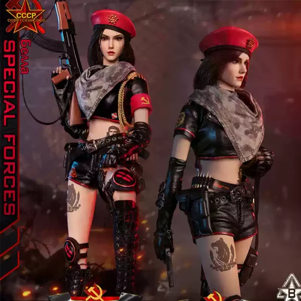 1/6 Soldier Red Alert Soviet Sniper Team FS 73048 Nastya Bella - Image 9