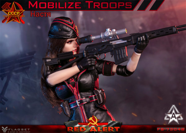 1/6 Soldier Red Alert Soviet Sniper Team FS 73048 Nastya Bella - Image 11