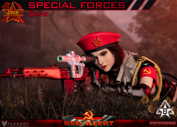 1/6 Soldier Red Alert Soviet Sniper Team FS 73048 Nastya Bella - Image 5