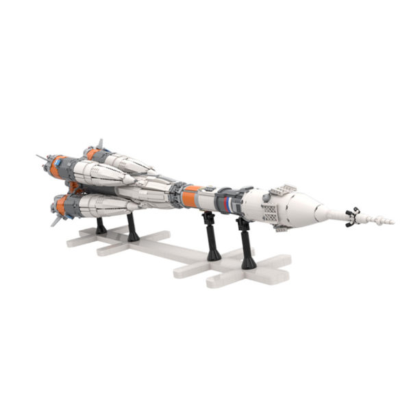 4418 PCS MOC Space Russian Union-FG launch vehicle MOC-109502 assembly building block toys - Image 3