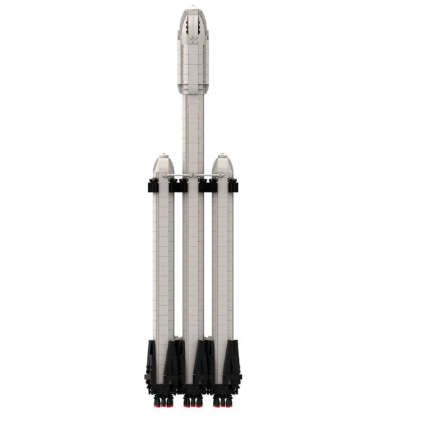 1813 PCS MOC Space X Falcon Heavy Launch Vehicle MOC-55765 Assembled Building Blocks Toys - Image 2