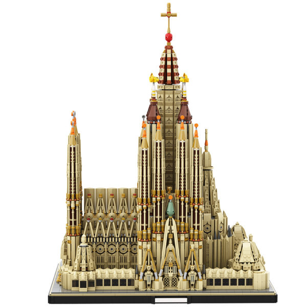 10049 PCS MOC Spanish Sagrada Familia Cathedral architectural model MOC-65795 assembly building blocks toys - Image 5