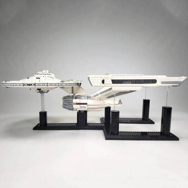 5032 PCS MOC Star Trek Enterprise USS Enterprise Federation Starship Starship Assembling Building Blocks Toy - Image 5