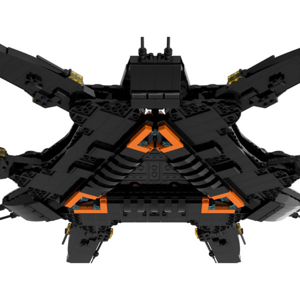 2187 PCS MOC Stargate Hatak-class mothership MOC-128807 assembly building block toys - Image 3