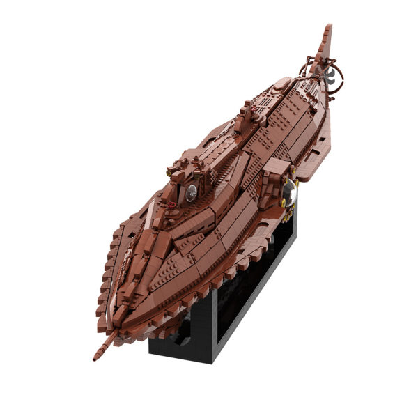 4124 PCS MOC Twenty Thousand Leagues Under the Sea Nautilus Submarine Fantasy Submarine Model Assembly Building Blocks Toy - Image 7