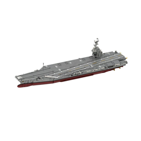 6025 PCS MOC USS Gerald Ford CVN-78 aircraft carrier model assembly building blocks toy