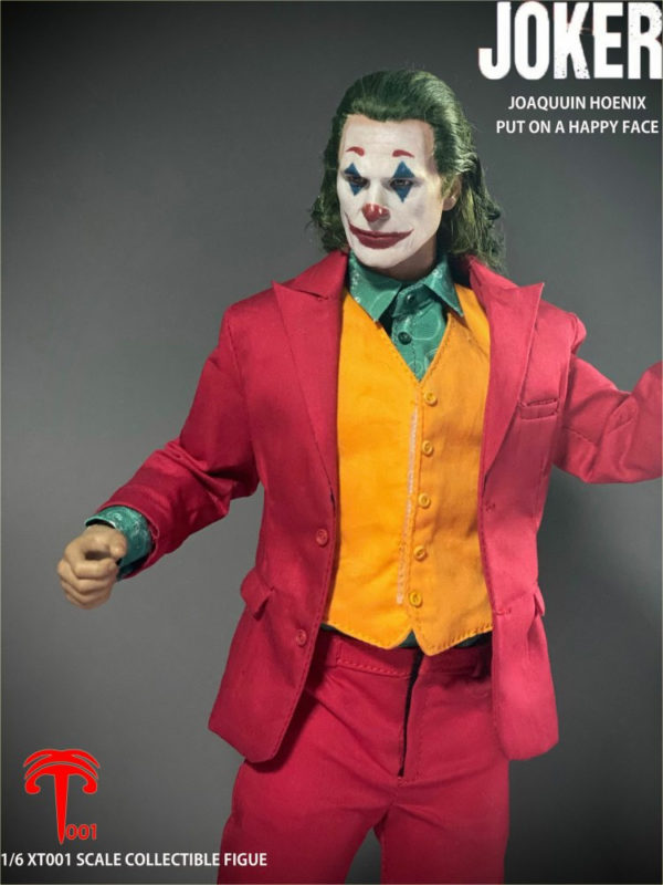 XT001 1/6 Joaquin Phoenix Joker Hair Transplant 1/6 Collectible Action Figure - Image 3