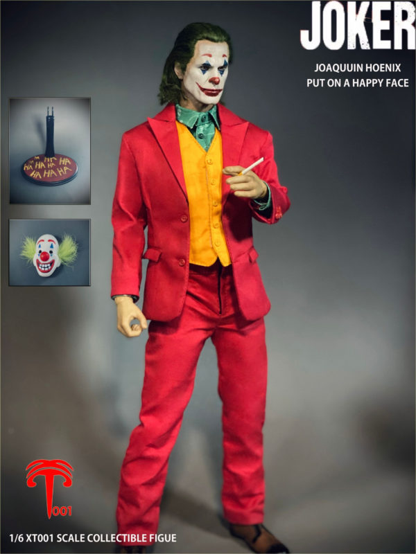 XT001 1/6 Joaquin Phoenix Joker Hair Transplant 1/6 Collectible Action Figure - Image 2