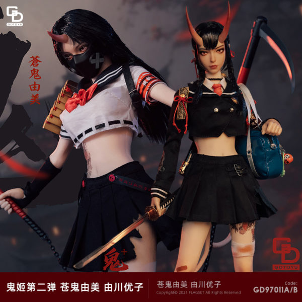 1/6 female soldier model GD97011 Oniji Second Episode Aogei Yumi / Yukawa Yuko