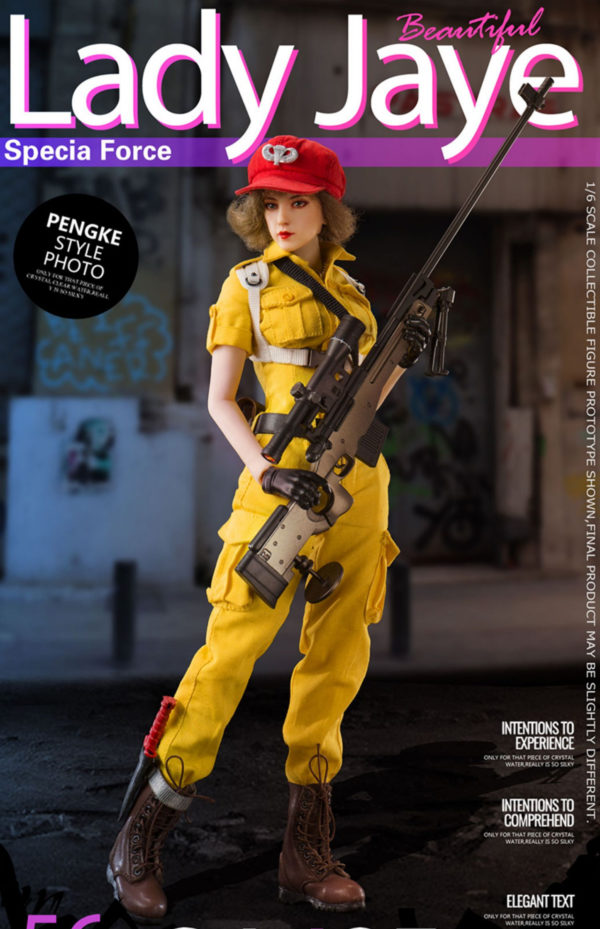 1/6 hand-made soldier model GI JOE Jay female soldier action figure BBK012 - Image 10