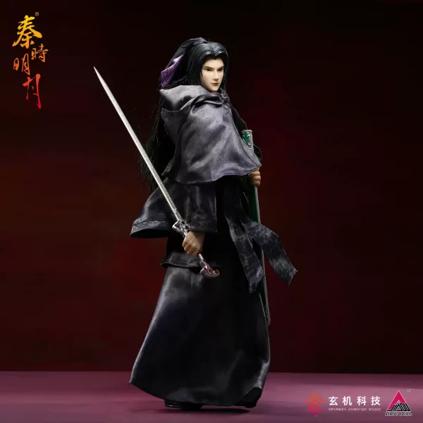 Qin's Moon 1/6 movable soldier Zhang Liang night suit hand-made ancient costume Hanfu collectible doll Xuanji official