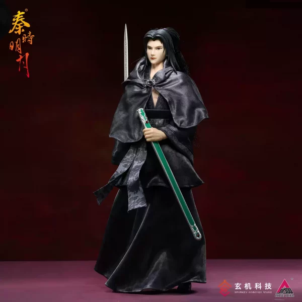 Qin's Moon 1/6 movable soldier Zhang Liang night suit hand-made ancient costume Hanfu collectible doll Xuanji official - Image 3